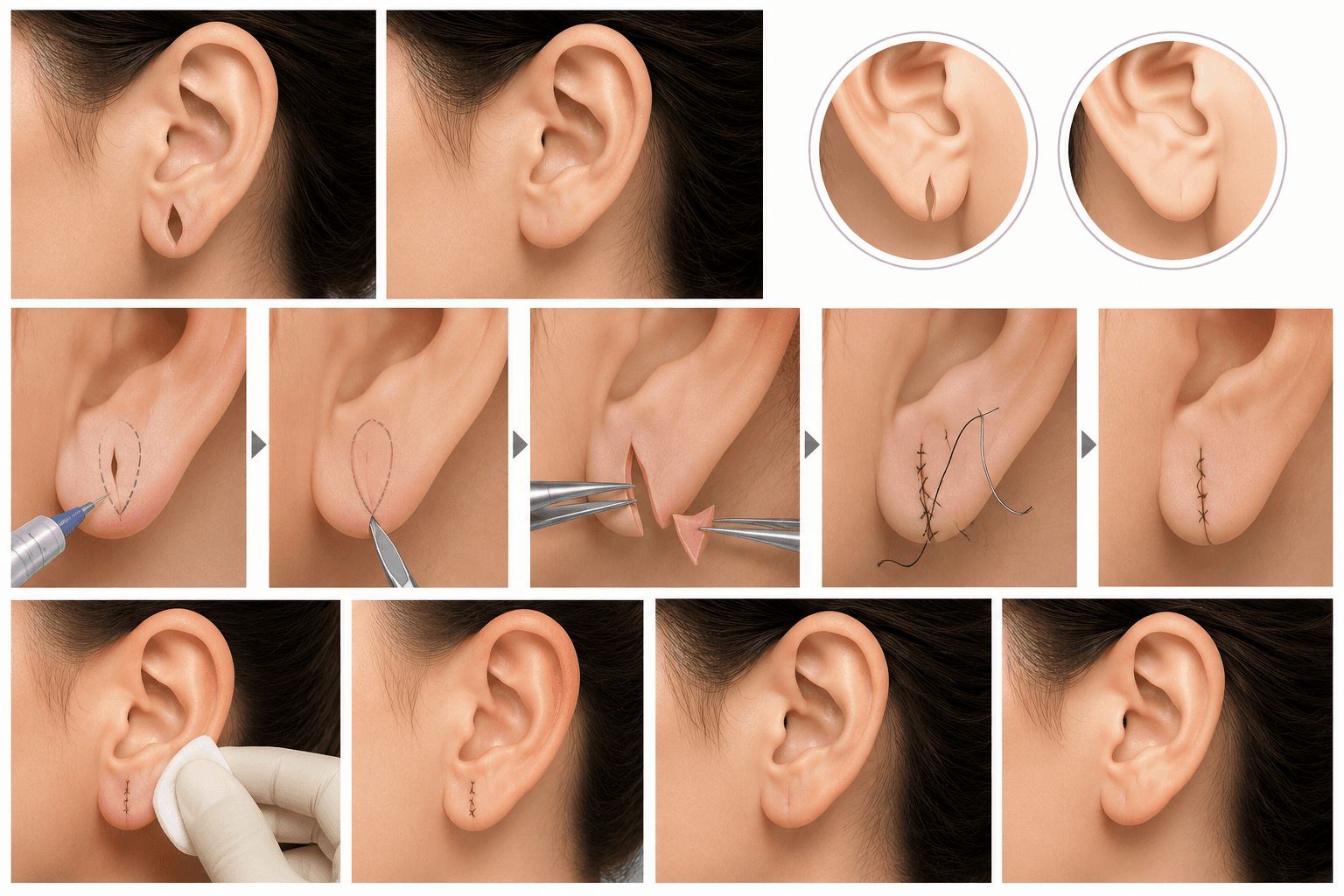 Ear Lobe Repair